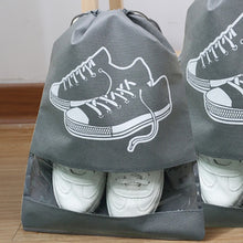 Load image into Gallery viewer, New 2 Sizes Waterproof Shoes Bag Travel Portable Shoe Storage Bag sneaker Pocket Tote Drawstring Bags Non-Woven Organizador