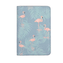 Load image into Gallery viewer, Printing Women ID Passport Holder PU Leather Card Holder Travel Passport Cover For Men Flamingo Cover On The Passport Organizer