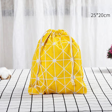 Load image into Gallery viewer, ONEUP Portable Drawstring Bags Cotton Handbag Storage Bags Travel Makeup Bag Clothing Shoes Organization Clothes Storage