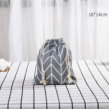 Load image into Gallery viewer, ONEUP Portable Drawstring Bags Cotton Handbag Storage Bags Travel Makeup Bag Clothing Shoes Organization Clothes Storage