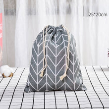 Load image into Gallery viewer, ONEUP Portable Drawstring Bags Cotton Handbag Storage Bags Travel Makeup Bag Clothing Shoes Organization Clothes Storage
