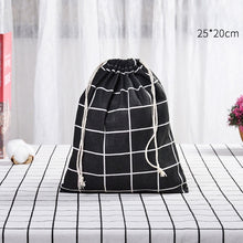 Load image into Gallery viewer, ONEUP Portable Drawstring Bags Cotton Handbag Storage Bags Travel Makeup Bag Clothing Shoes Organization Clothes Storage