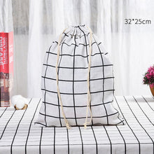 Load image into Gallery viewer, ONEUP Portable Drawstring Bags Cotton Handbag Storage Bags Travel Makeup Bag Clothing Shoes Organization Clothes Storage