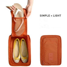 Load image into Gallery viewer, Nylon Travel Storage Bag Portable Waterproof Organizer Bags Carry Bag Shoe Bag Shoes Sandals Sorting Pouch Protector Container