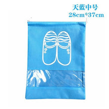 Load image into Gallery viewer, Organize Tote Drawstring Bag Dolap Organizer Non-Woven Organizador Waterproof Shoes Bag Travel Portable Shoe Storage Bag
