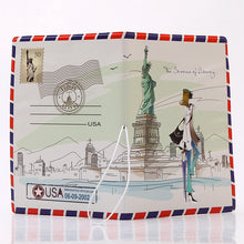 Load image into Gallery viewer, New Have A Nice Trip Passport Holders Men/women Travel Passport Cover Bag Pvc Leather 3D Design Cover On The Passport For Travel