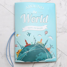 Load image into Gallery viewer, New Have A Nice Trip Passport Holders Men/women Travel Passport Cover Bag Pvc Leather 3D Design Cover On The Passport For Travel