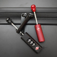 Load image into Gallery viewer, High Quality Metal Luggage Locks New Creative Skull Design Steel Wire Suitcase Padlock Travel Anti theft Three Digits Coded Lock