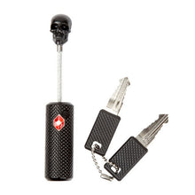 Load image into Gallery viewer, High Quality Metal Luggage Locks New Creative Skull Design Steel Wire Suitcase Padlock Travel Anti theft Three Digits Coded Lock