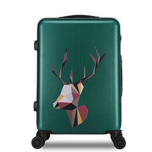 Load image into Gallery viewer, 24 inch ABS+PC suitcase Travel trolley luggage 20&#39;&#39; carry on rolling luggage Cabin trolly bag for traveling women Luggage wheels