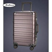 Load image into Gallery viewer, BeaSumore 100% aluminum alloy High-grade Brand Rolling Luggage Spinner High capacity Women Trolley Men Business Suitcase Wheels