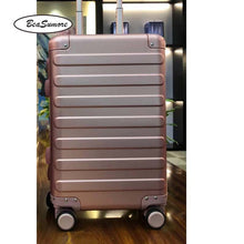 Load image into Gallery viewer, BeaSumore 100% aluminum alloy High-grade Brand Rolling Luggage Spinner High capacity Women Trolley Men Business Suitcase Wheels