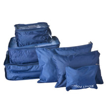 Load image into Gallery viewer, 8pcs Travel Home Clothes Quilt Blanket Storage Bag Set Shoes Partition Tidy Organizer Wardrobe Suitcase Pouch Packing Cube Bags
