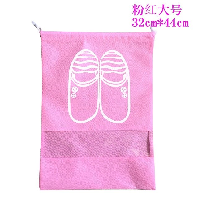 Organize Tote Drawstring Bag Dolap Organizer Non-Woven Organizador Waterproof Shoes Bag Travel Portable Shoe Storage Bag
