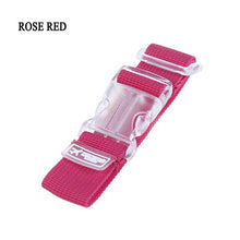 Load image into Gallery viewer, MANJIANGHONG Adjustable Nylon Luggage Straps Luggage Accessories Hanging Buckle Straps Suitcase Bag Straps