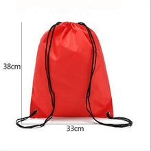 Load image into Gallery viewer, Waterproof Outdoor Beach Swimming Sports Drawstring Backpack Organizer Gym Storage Bag for Shoes Towel Clothes