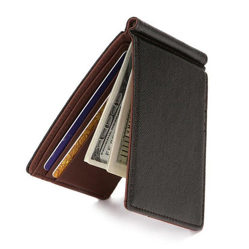 Creative Brand wallet for credit cards holder men large Card Wallets Female Organizer  PU leather Dollar clip Coin Purse bag