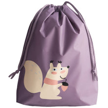 Load image into Gallery viewer, Portable Waterproof Cartoon Travel Pouch Suitcase Shoes Underwear Travel Storage Bag Organizer Clothes Packing Drawstring Bag