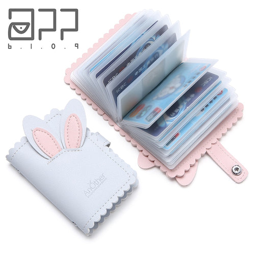 APP BLOG Brand Function 24 Bits Card Case Business Card Holder Men Women Credit Passport Card Bag ID Passport Card Wallet 2019